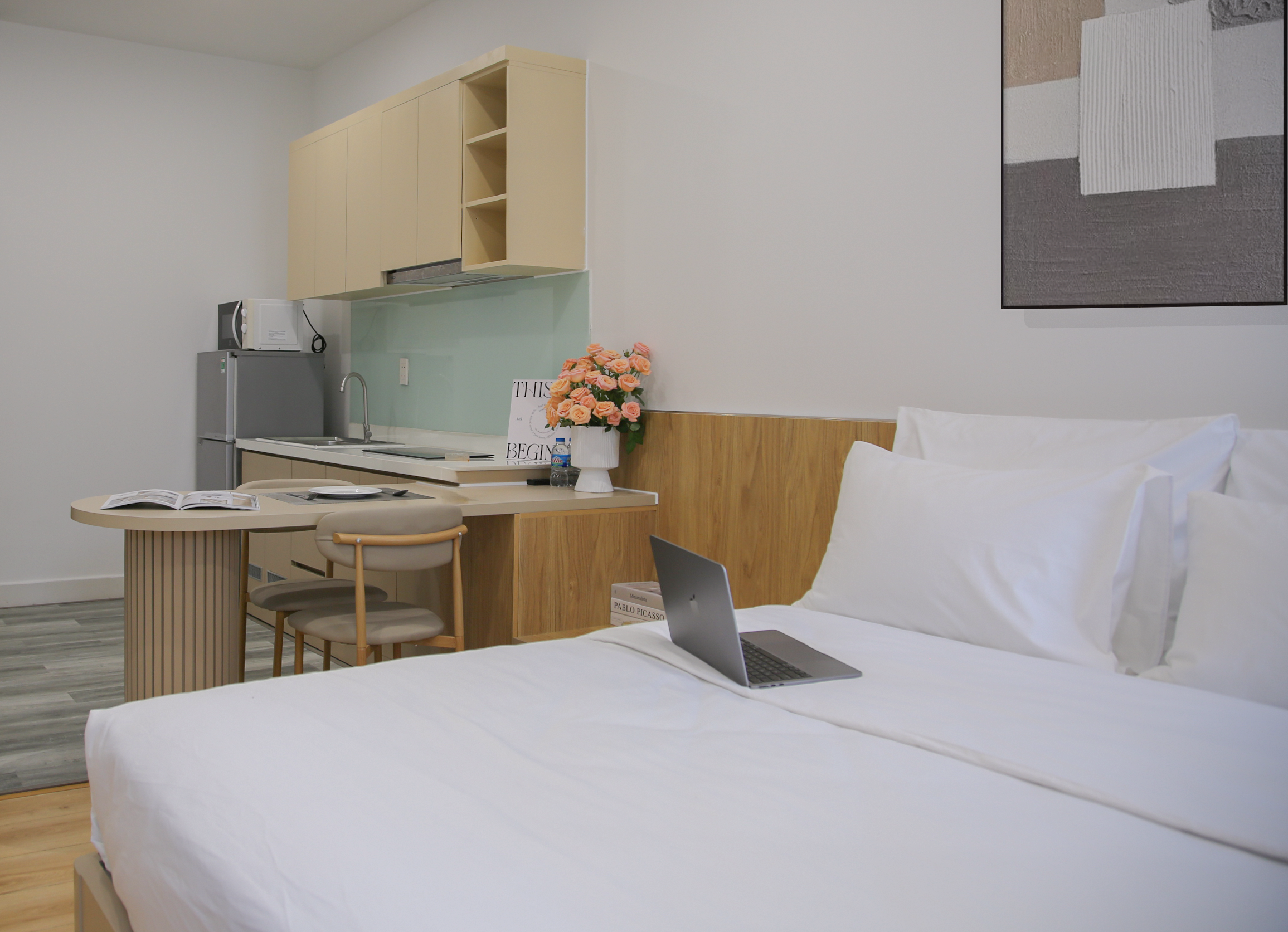 Không gian căn hộ khách sạn NEST DC 