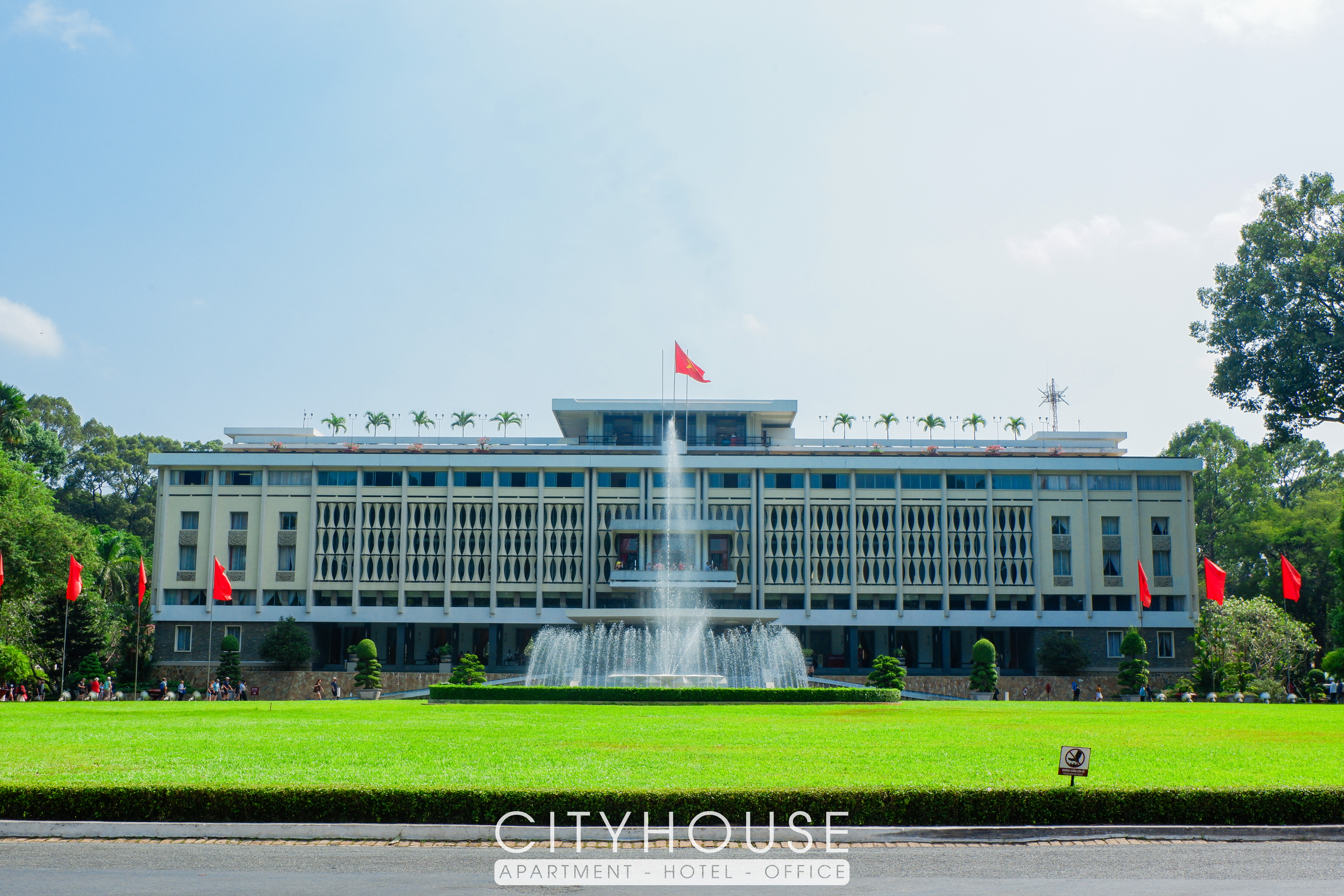 Dinh Độc Lập view từ CityHouse Abora