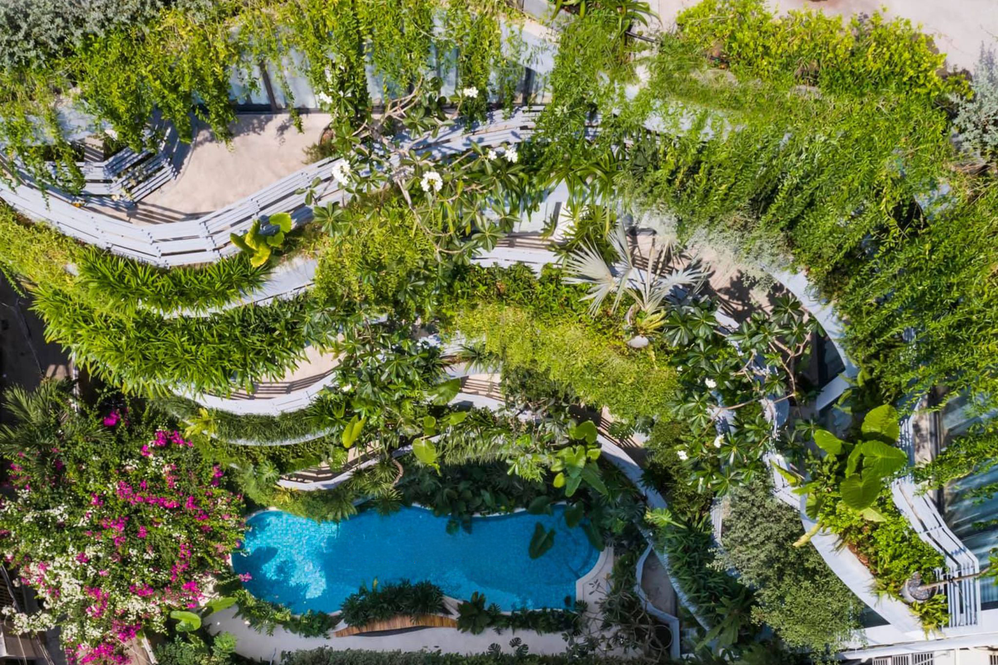 Thiết kế Natural Filter với ánh sáng tự nhiên và cây xanh tại CityOasis