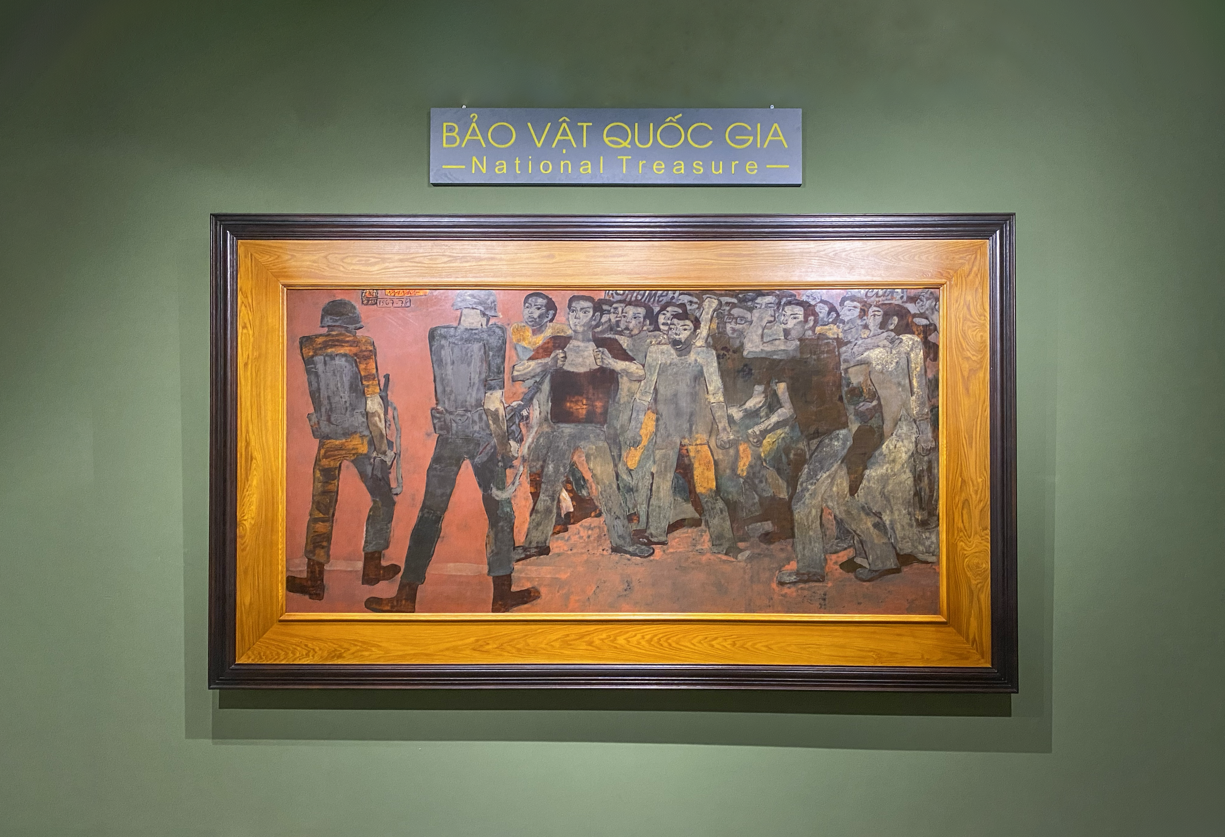 Không gian trưng bày tại bảo tàng