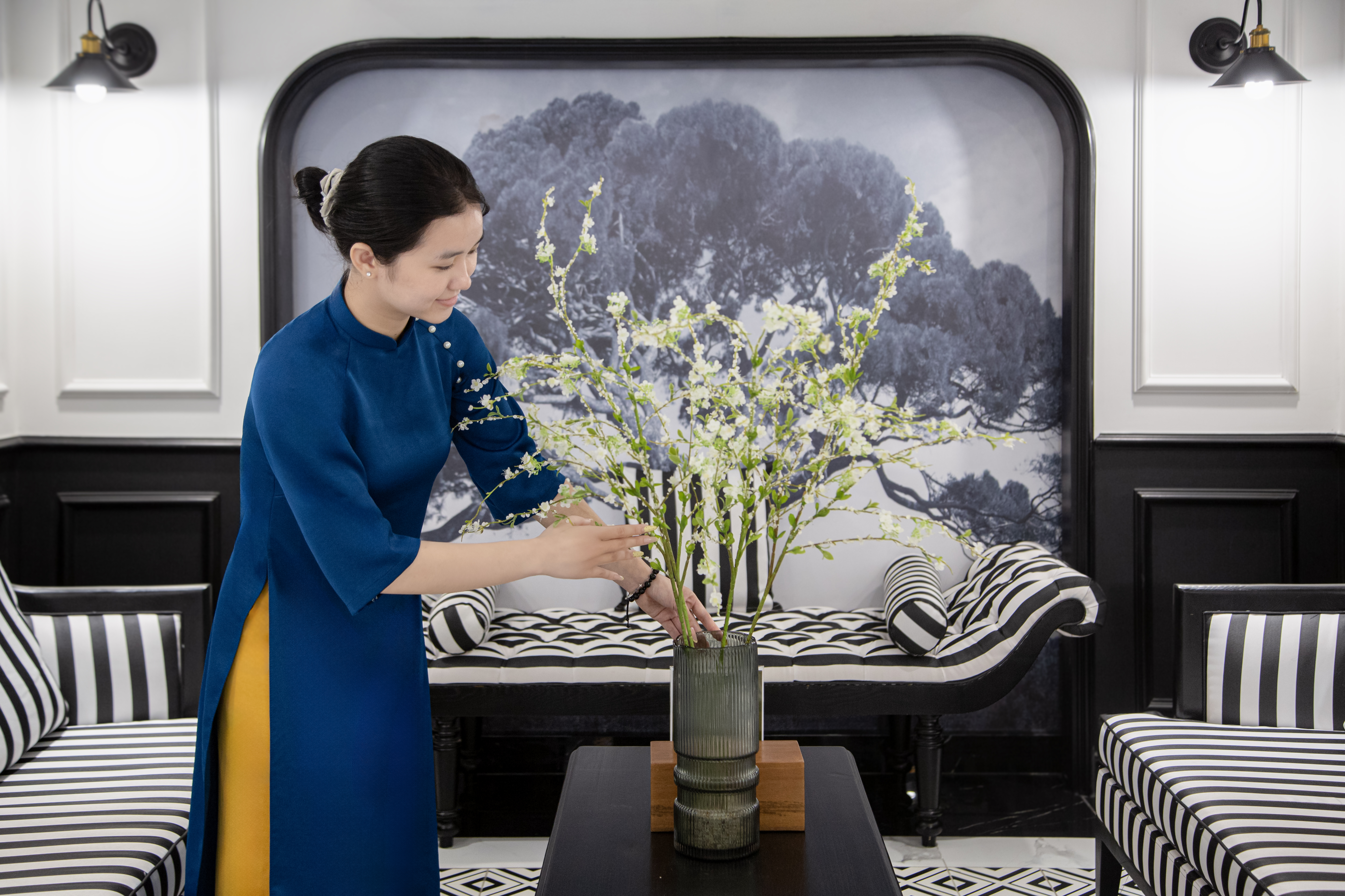 Không gian Indochine hiện đại tại El Pino Realm