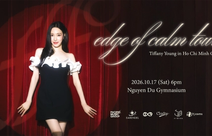 Tiffany Young: Edge of Calm Tour TP.HCM 2026 – Giá Vé & Lịch Diễn