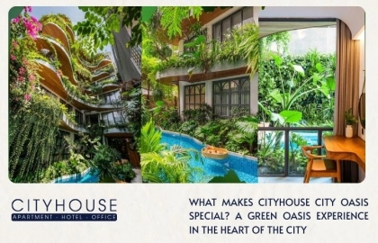 CityHouse VIBE City Oasis – Không Chỉ Là Nơi Lưu Trú, Mà Còn Là Một Trải Nghiệm Thị Giác