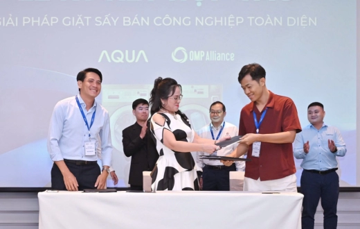 CityHouse Ký Kết Hợp Tác Chiến Lược Với OMP Alliance & Aqua Việt Nam – Nâng Tầm Dịch Vụ Giặt Sấy Cao Cấp