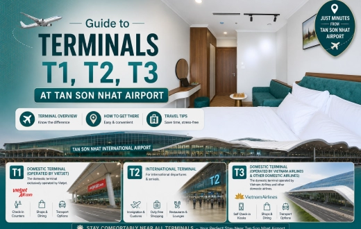 CityHouse: Cẩm Nang Di Chuyển Nhà Ga T1, T2, T3 Tân Sơn Nhất