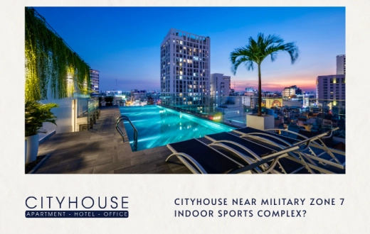 Lưu trú ở đâu trong hệ thống CityHouse gần Nhà thi đấu Quân khu 7?