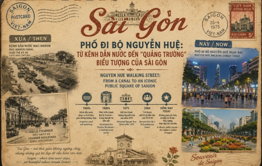 Phố đi bộ Nguyễn Huệ: Lịch sử, kiến trúc và những điều đáng khám phá