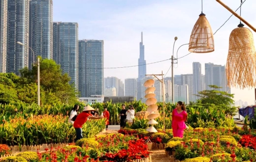 Top 8 điểm check-in Tết 2026 tại TP.HCM