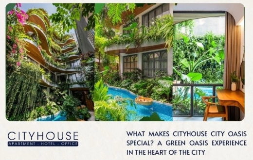 CityHouse VIBE City Oasis – Không Chỉ Là Nơi Lưu Trú, Mà Còn Là Một Trải Nghiệm Thị Giác