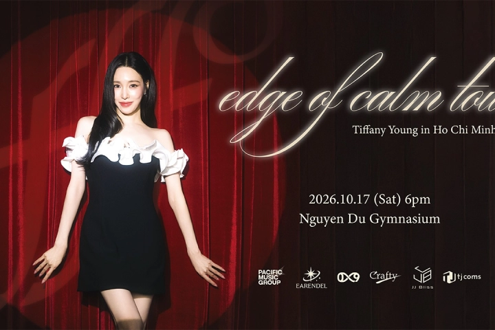 Tiffany Young: Edge of Calm Tour TP.HCM 2026 – Giá Vé & Lịch Diễn